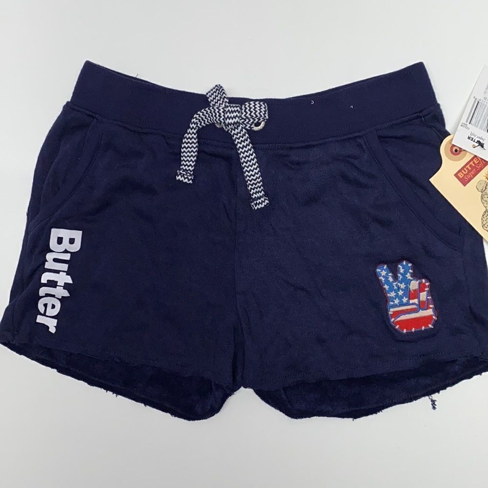 NEW BUTTER SUPER SOFT girl short KIDS